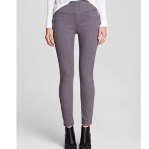 SPANX gray wash jeggings sz 6